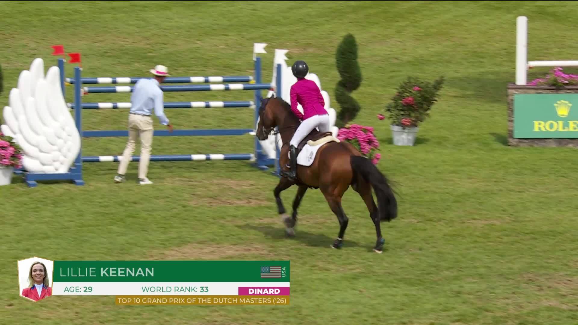 Lillie Keenan avec Kick On - CSI 5* Dinard 2026 - Manche 1