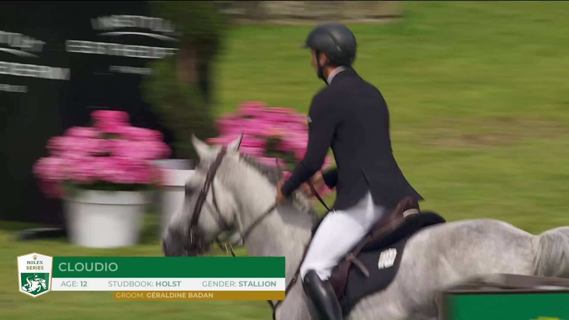 Richard Vogel avec Cloudio - CSI 5* Dinard 2026 - Manche 1