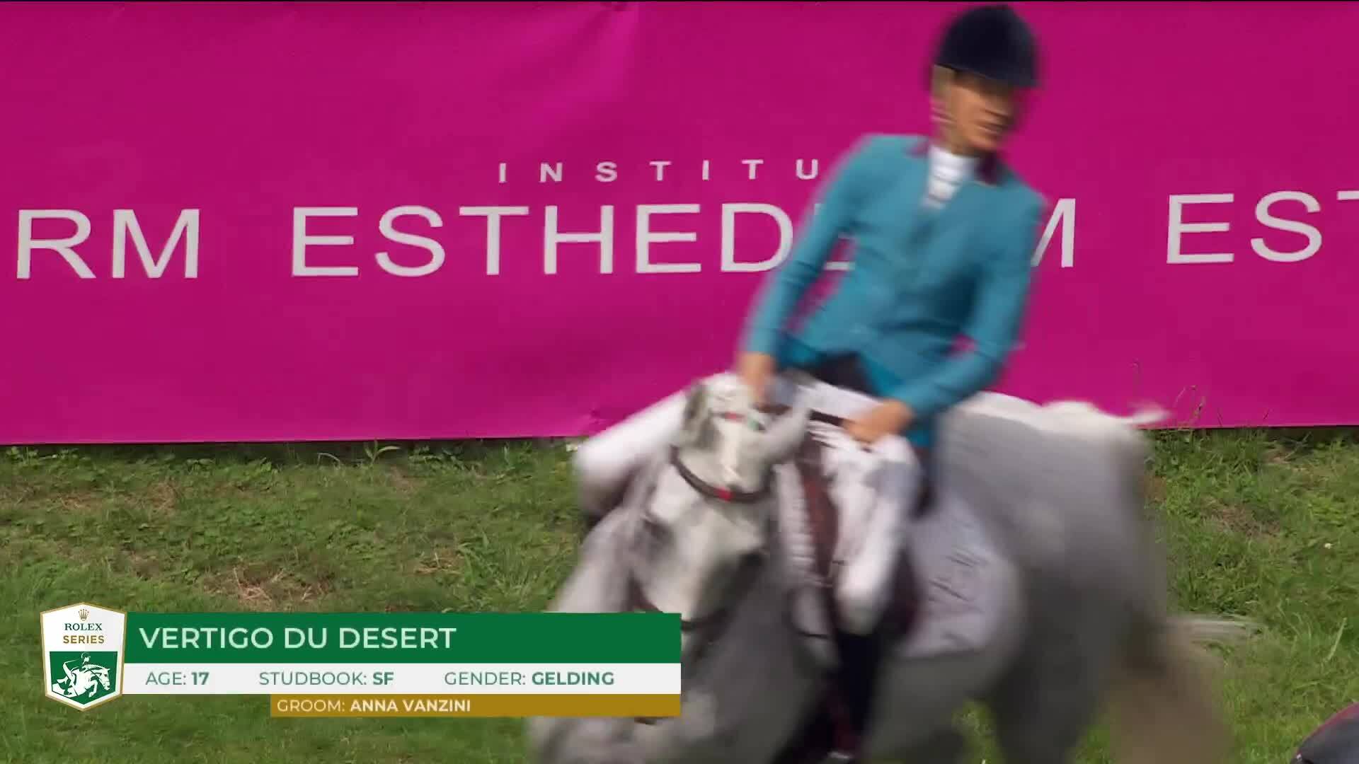 Luciana Diniz avec Vertigo du Desert - CSI 5* Dinard 2026 - Manche 1