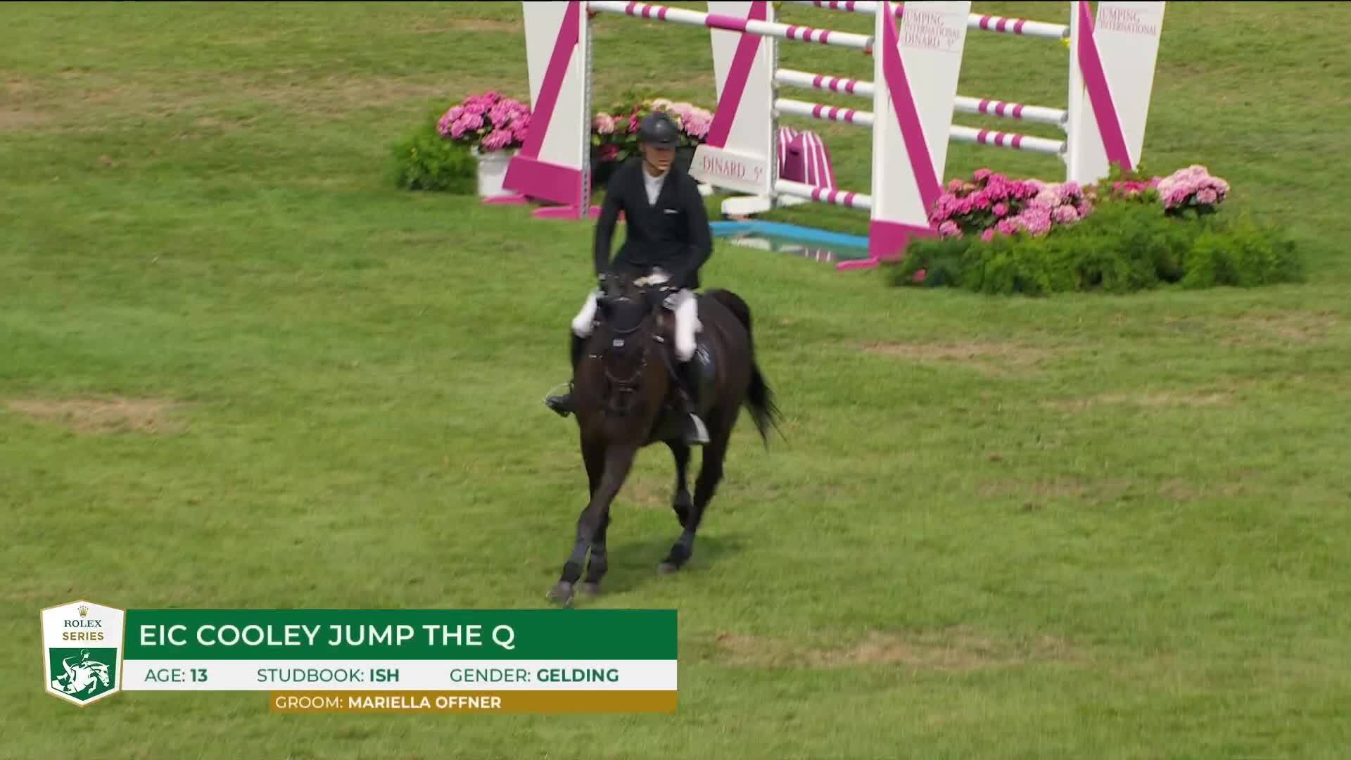 Max Kühner avec Eic Cooley Jump The Q - CSI 5* Dinard 2026 - Barrage