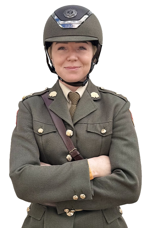 Lt Michaeli Byrne avec Msh Claregalway - CSIO 5* Dublin 2026 - Manche 1
