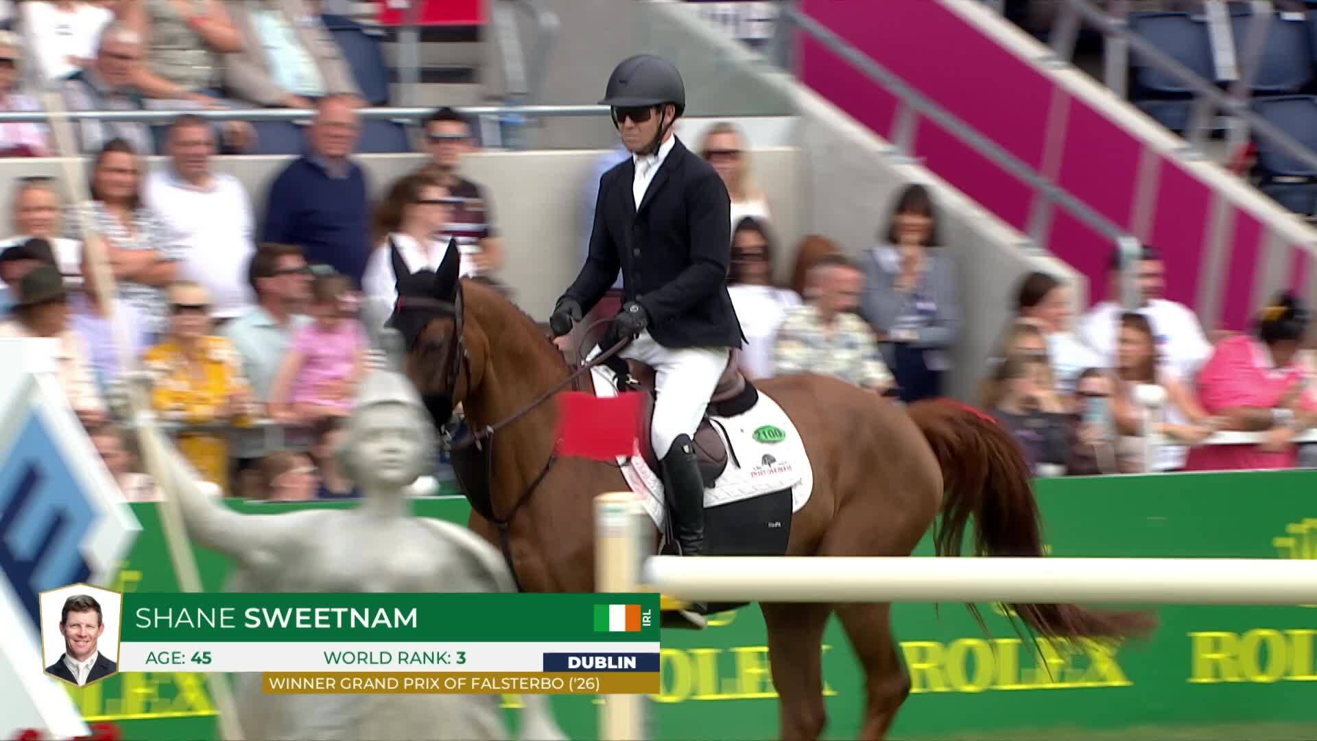 Shane Sweetnam with Pia Maria H - CSIO 5* Dublin 2026 - Round 1