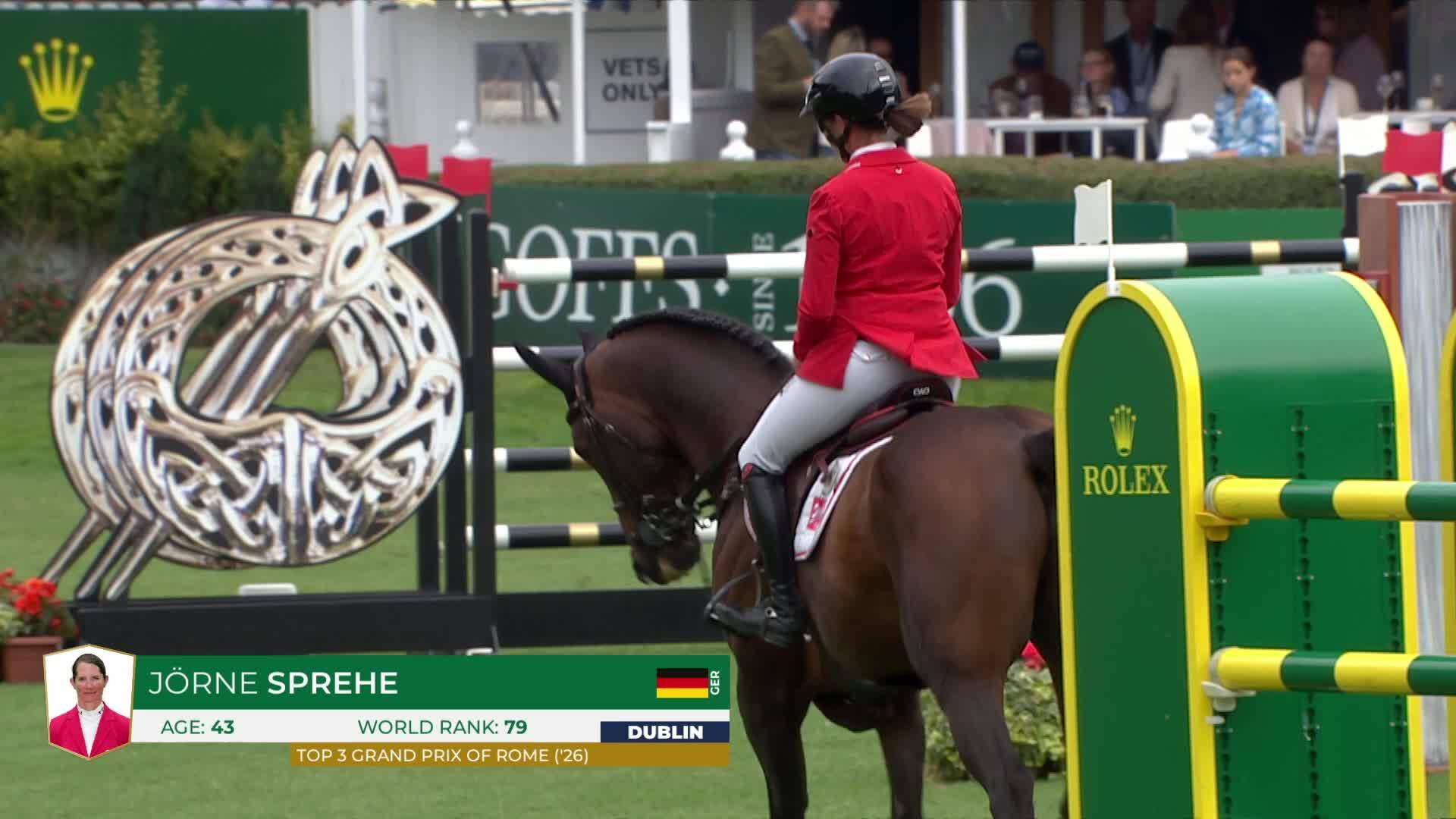 Jörne Sprehe with Toys - CSIO 5* Dublin 2026 - Round 1