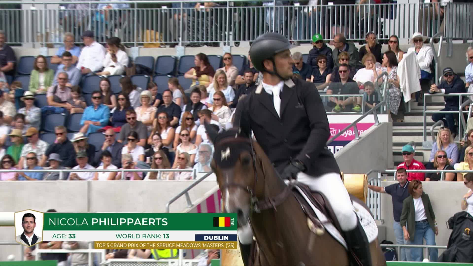 Nicola Philippaerts with Gadget Mouche - CSIO 5* Dublin 2026 - Round 1