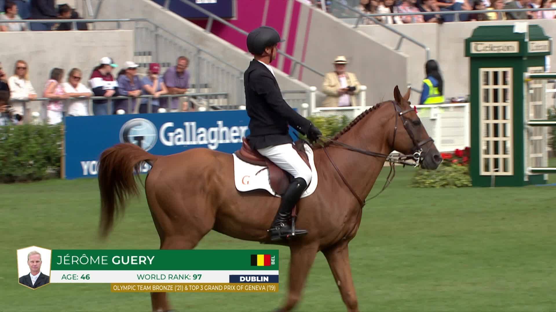 Jérôme Guery with Quito de Mariposa - CSIO 5* Dublin 2026 - Round 1