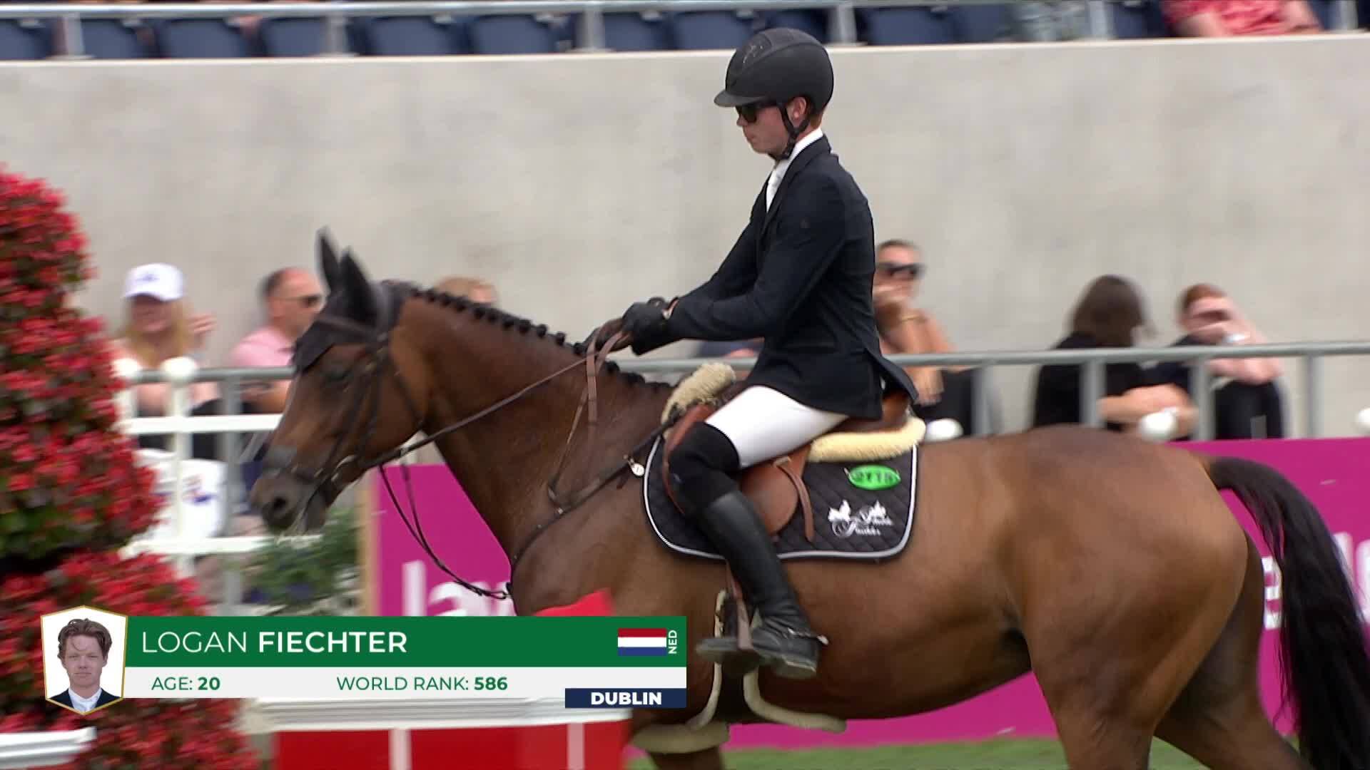 Logan Fiechter avec Lieverella - CSIO 5* Dublin 2026 - Manche 1