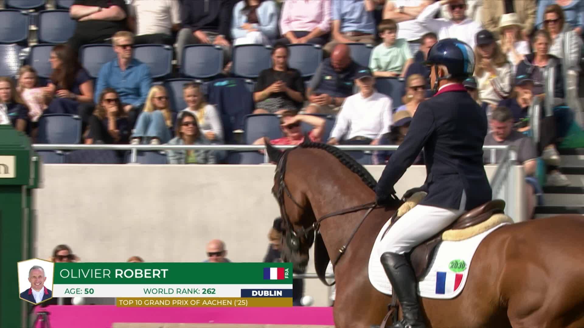 Olivier Robert with Iglesias D.v. - CSIO 5* Dublin 2026 - Jump-Off