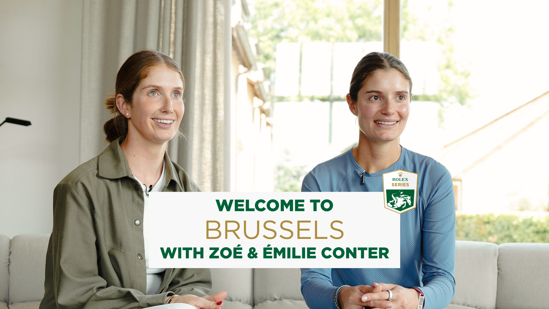 Welcome to - Bruxelles avec Emilie et Zoé Conter