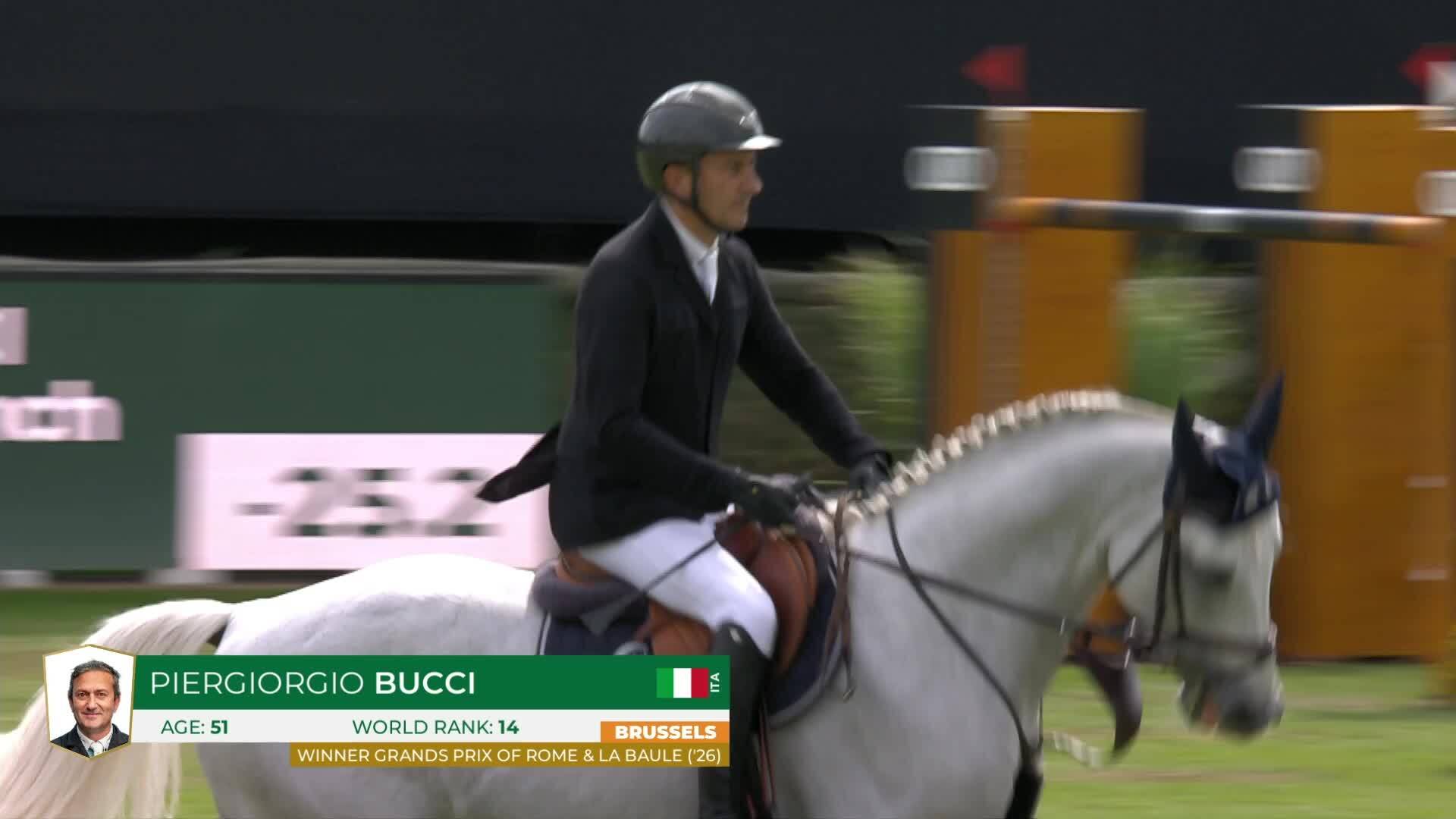 Piergiorgio Bucci with Pallieter Vd N.ranch - CSI 5* Bruxelles 2026 - Round 1