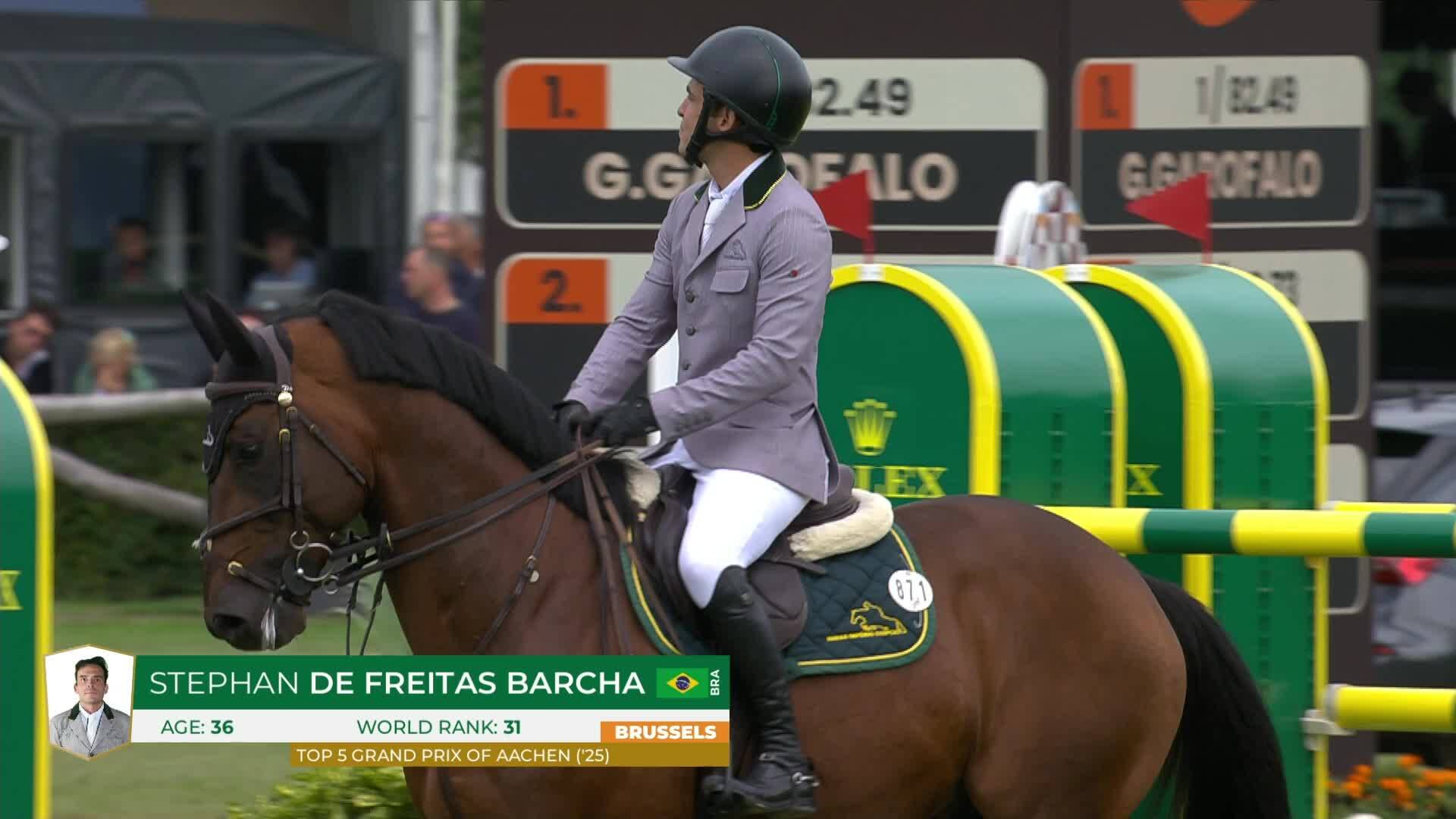 Stephan De Freitas Barcha with Dinozo Imperio Egipcio - CSI 5* Bruxelles 2026 - Round 1