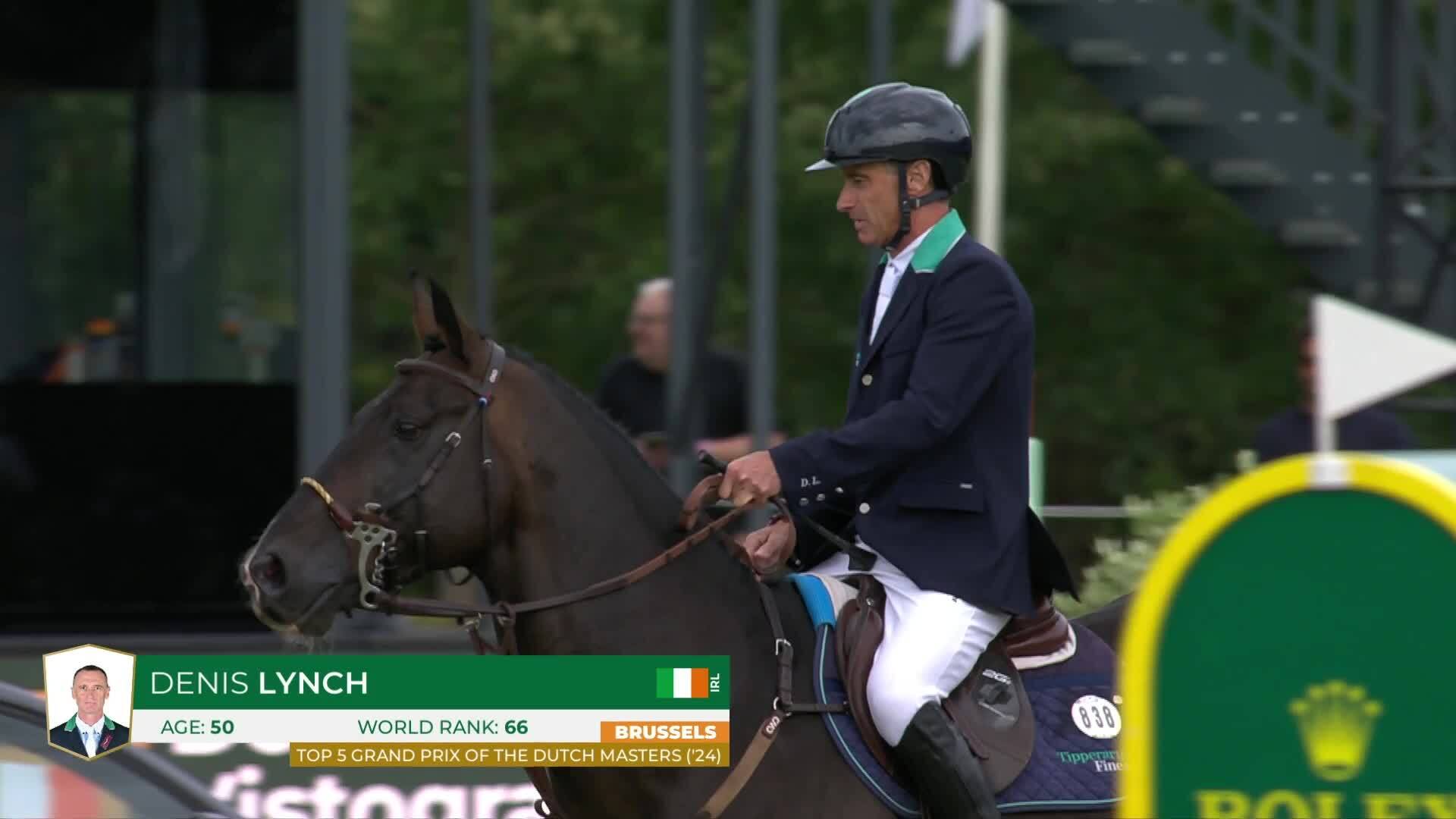 Denis Lynch avec Vistogrand - CSI 5* Bruxelles 2026 - Manche 1