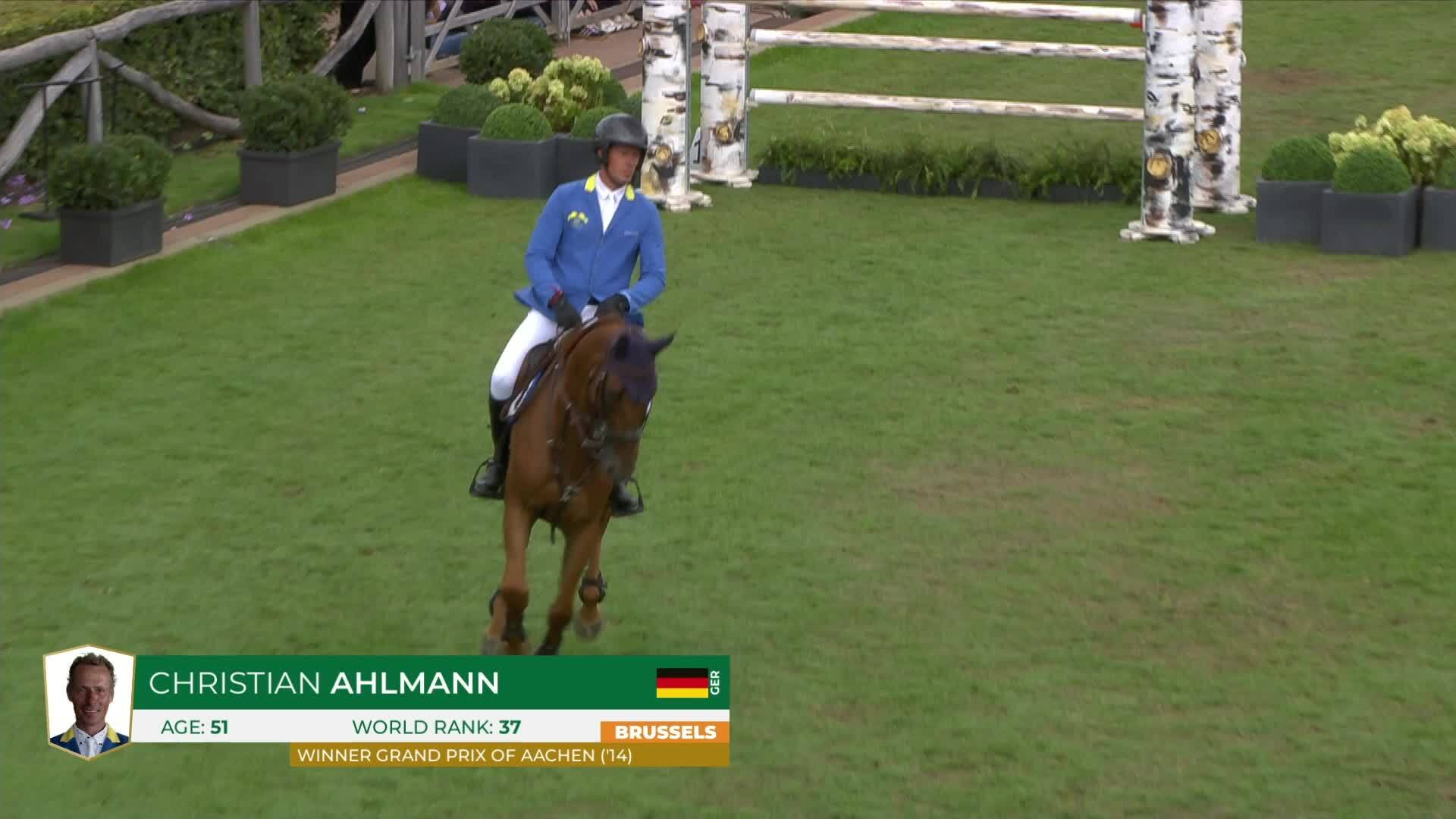 Christian Ahlmann avec Sheeran Wl - CSI 5* Bruxelles 2026 - Manche 1