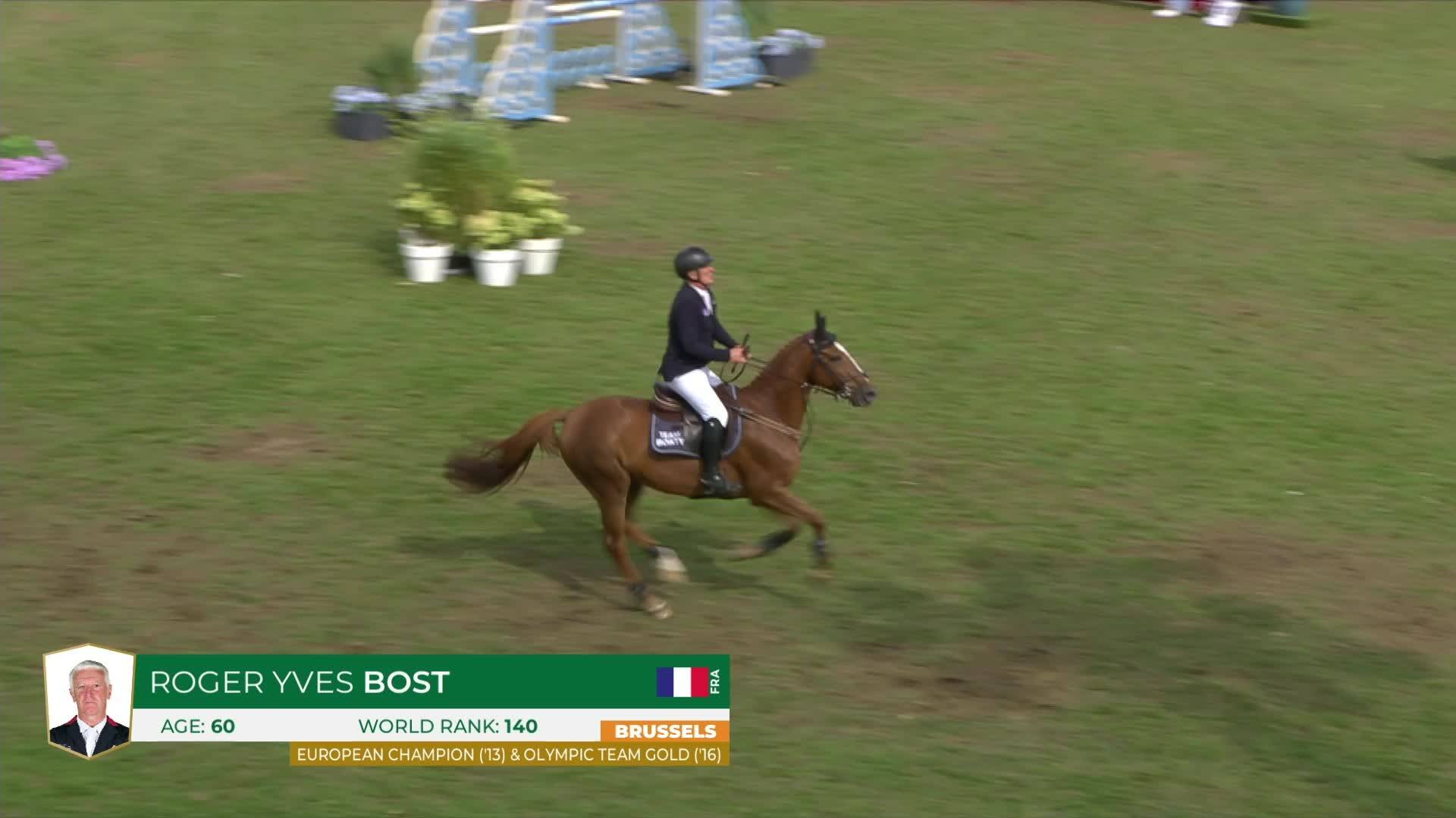 Roger Yves Bost with Go To Hickstead Mf - CSI 5* Bruxelles 2026 - Round 1