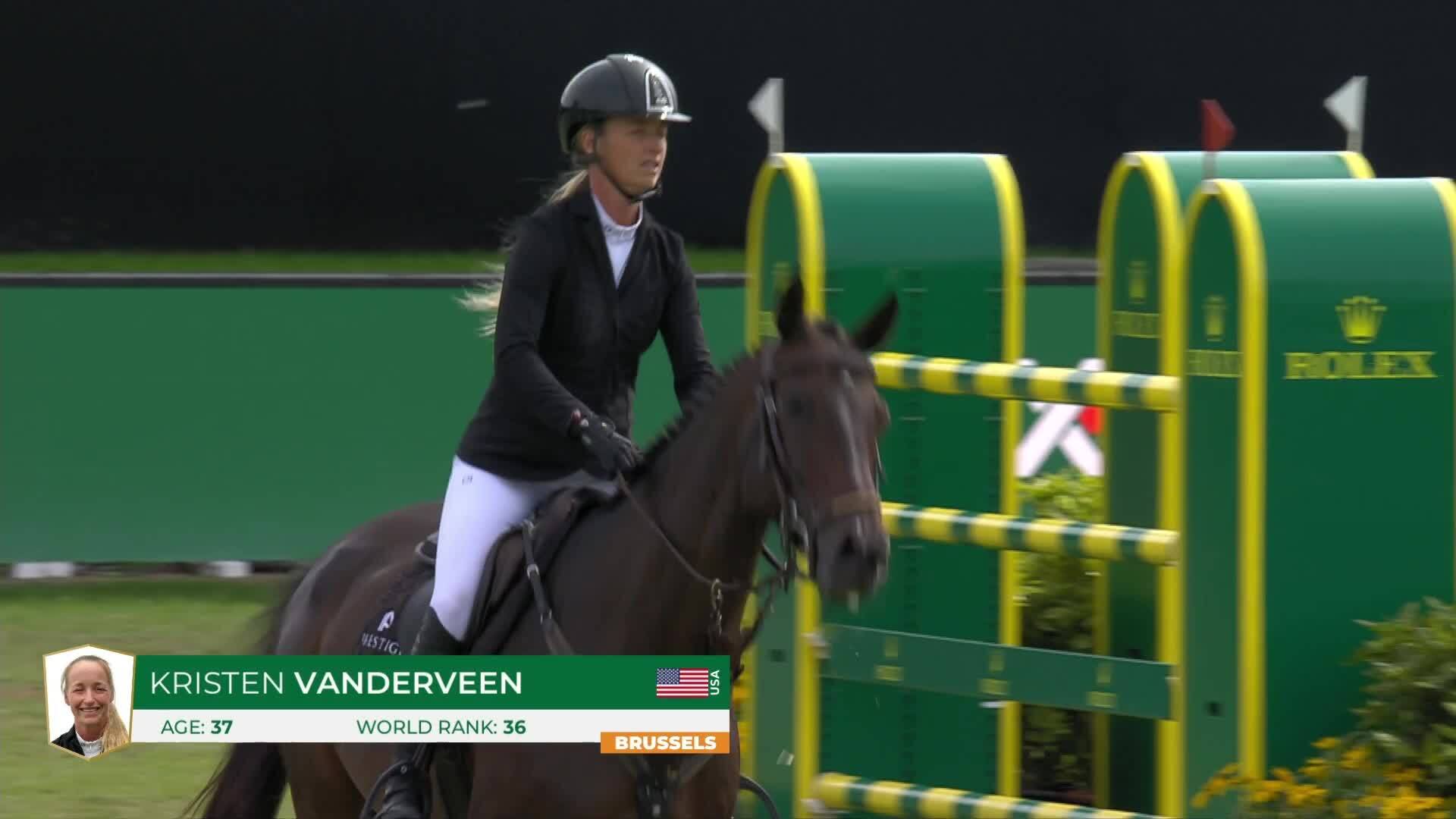 Kristen Vanderveen with Bull Run's Jireh - CSI 5* Bruxelles 2026 - Round 1