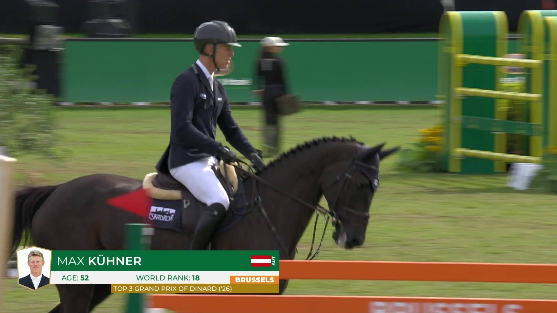 Max Kühner avec Eic Cooley Jump The Q - CSI 5* Bruxelles 2026 - Manche 1