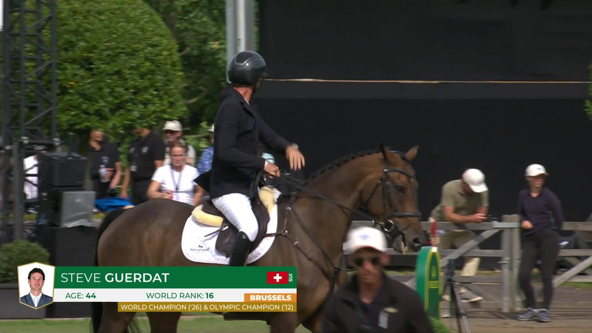 Steve Guerdat avec Lancelotta - CSI 5* Bruxelles 2026 - Manche 1