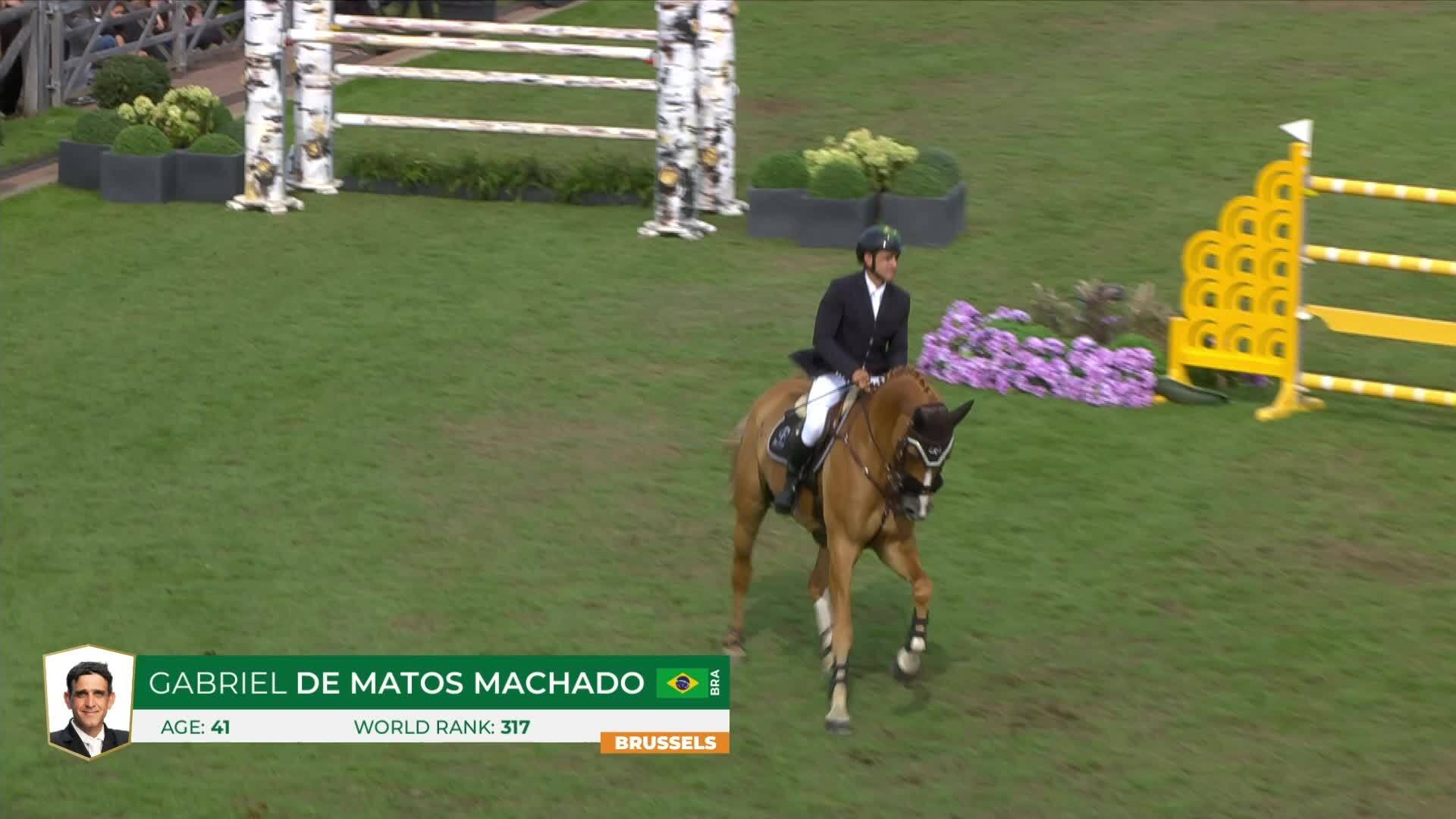 Gabriel De Matos Machado avec Legaland Sandro - CSI 5* Bruxelles 2026 - Manche 1