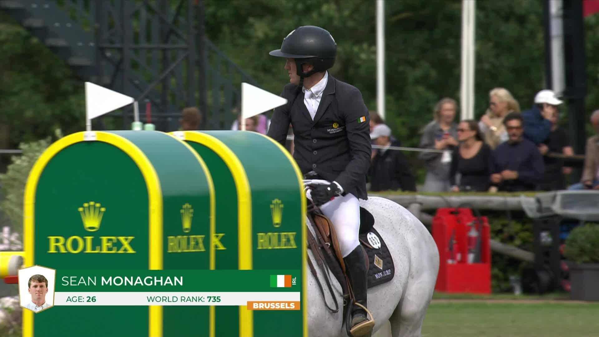 Sean Monaghan with Chef Of Flanders Fields Z - CSI 5* Bruxelles 2026 - Round 1