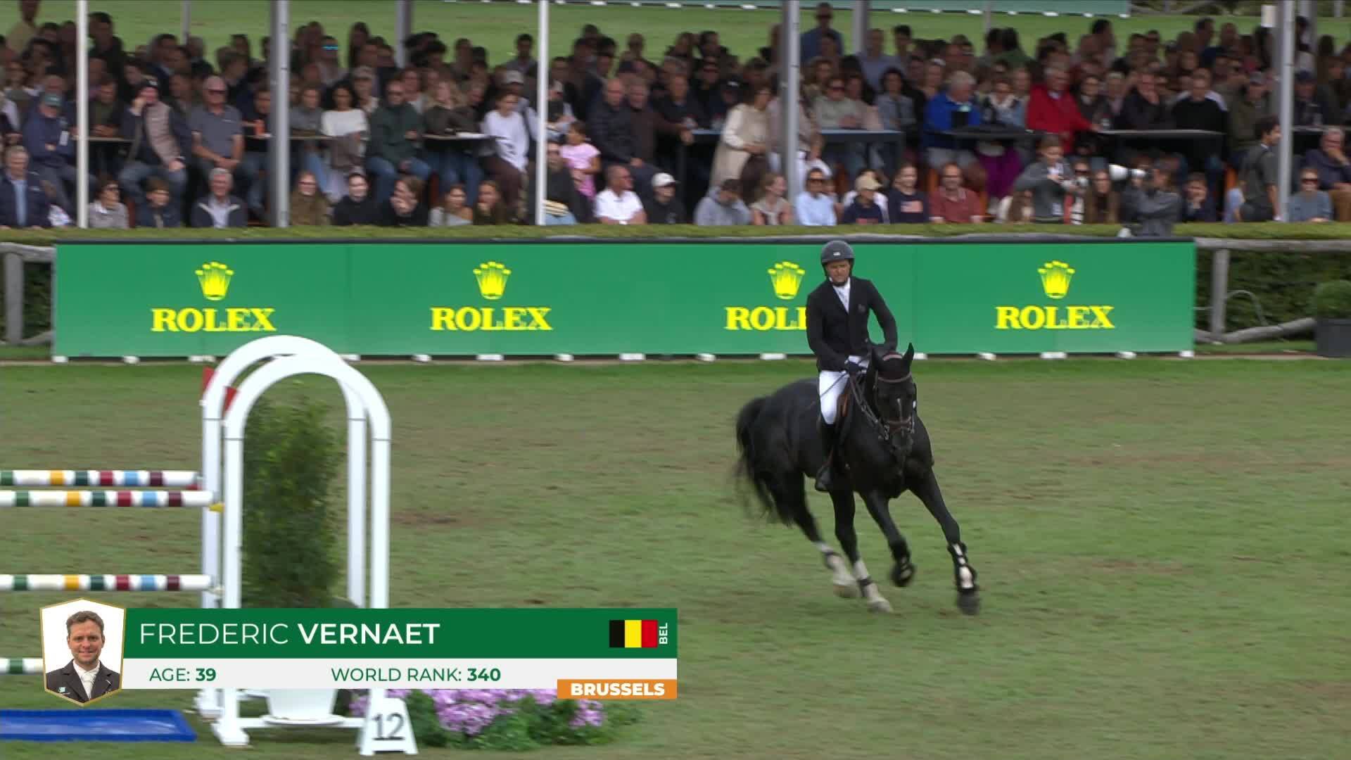 Frederic Vernaet with Orak d'Hamwyck T&l - CSI 5* Bruxelles 2026 - Round 1
