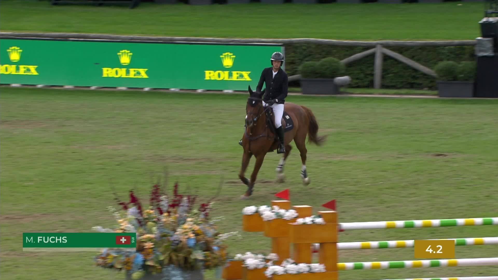 Martin Fuchs avec Lorde - CSI 5* Bruxelles 2026 - Manche 1