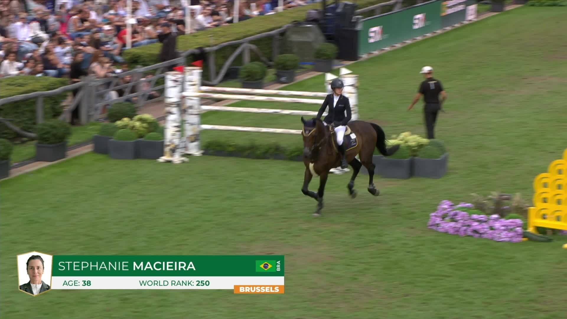 Stephanie Macieira with Novak de Kalvarie - CSI 5* Bruxelles 2026 - Round 1