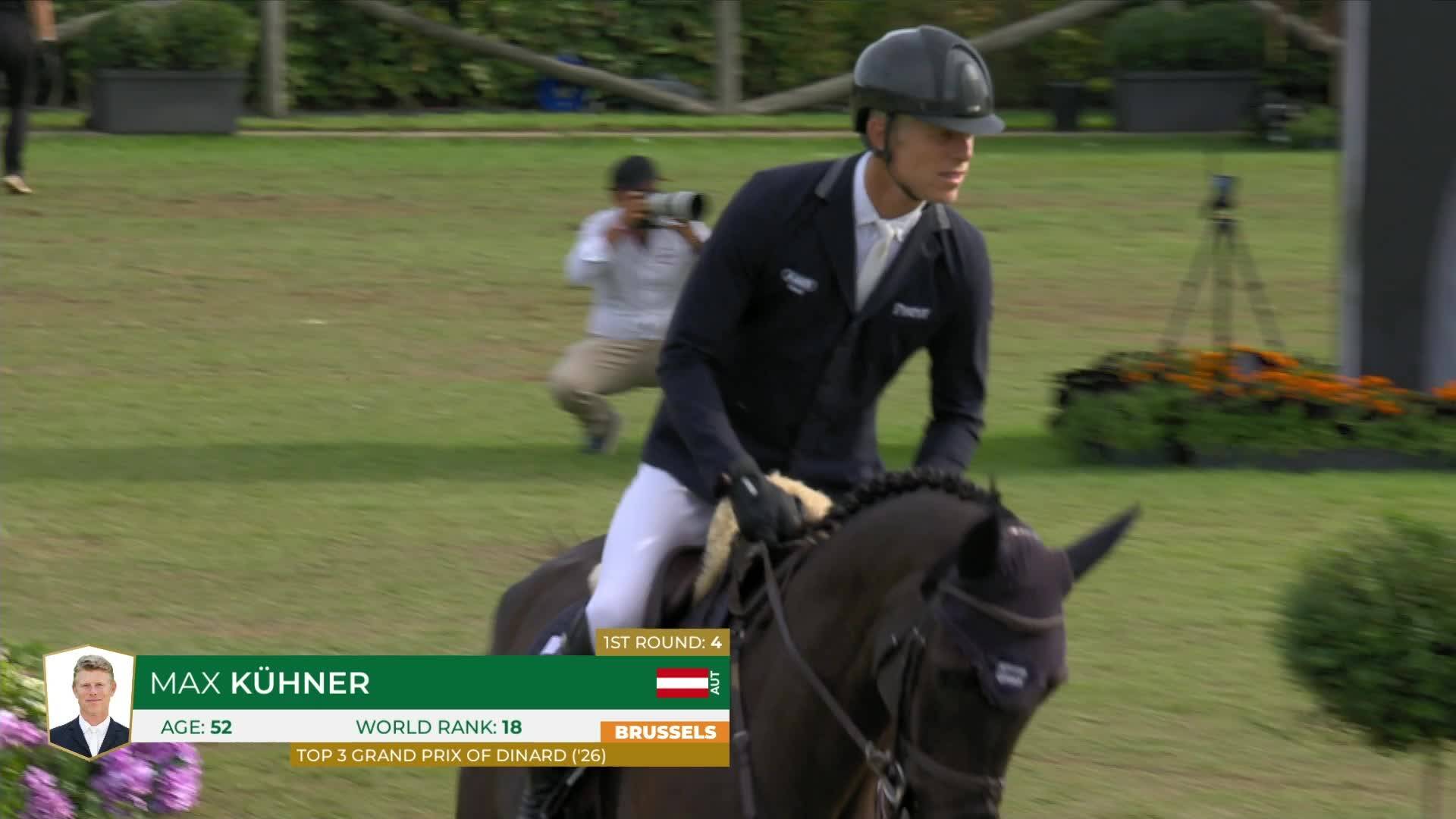 Max Kühner avec Eic Cooley Jump The Q - CSI 5* Bruxelles 2026 - Manche 2