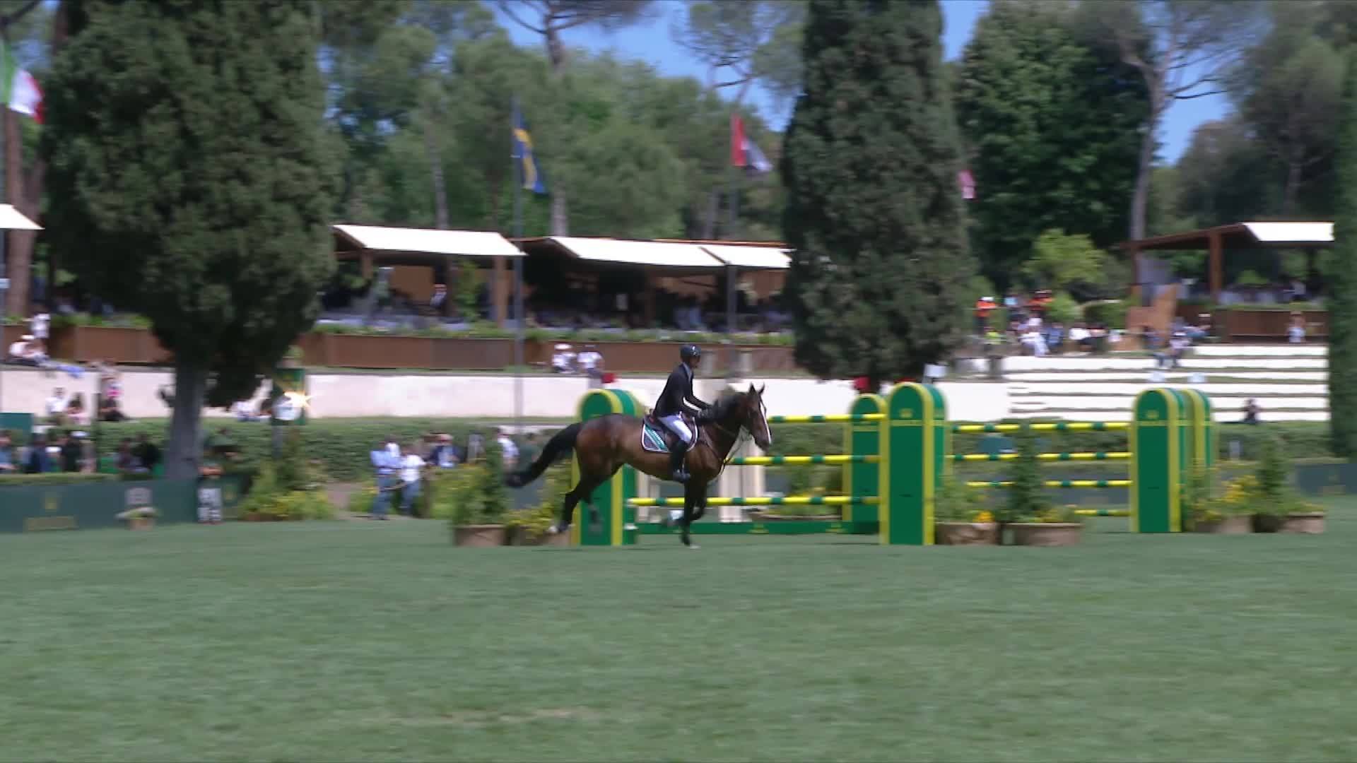 Kevin Staut avec Visconti du Telman - CSIO Rome - Piazza di Siena 2024 - Manche 2