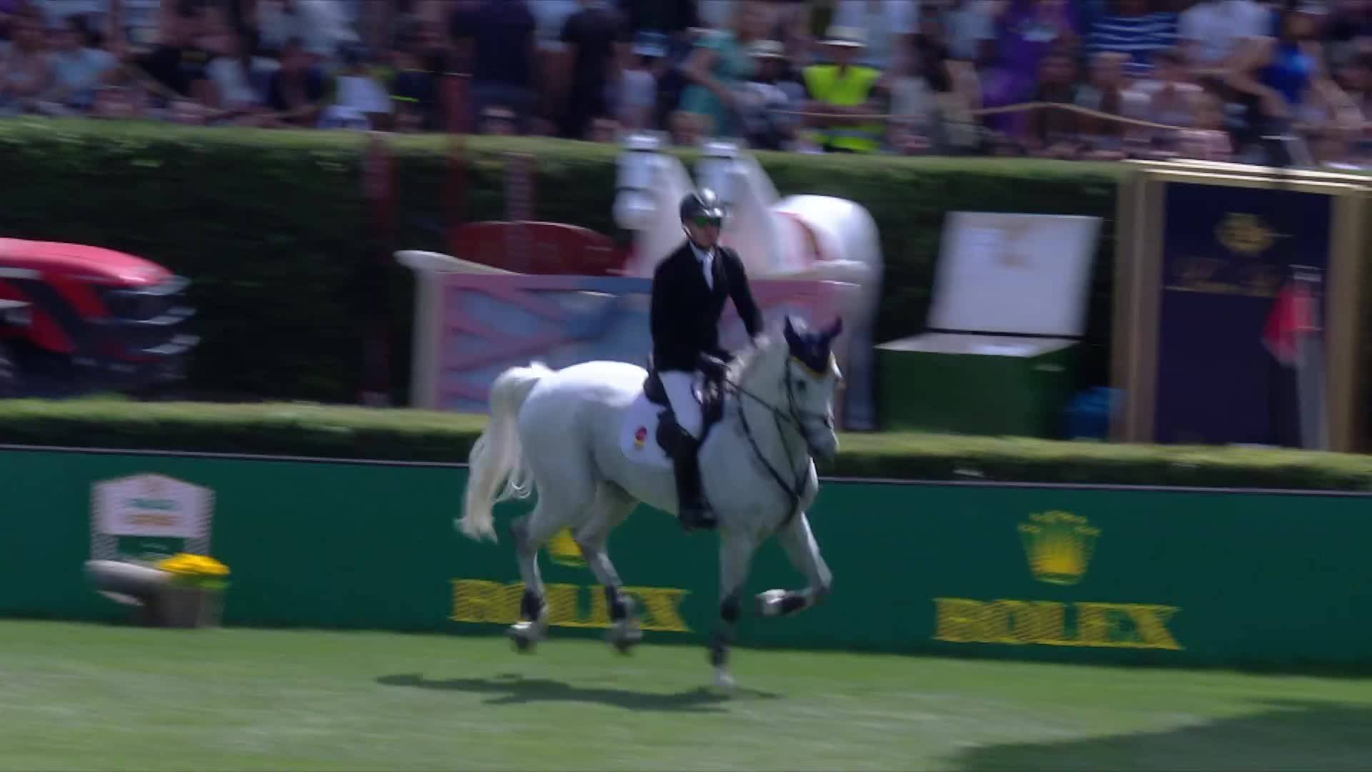 Daniel Coyle avec Incredible - CSIO Rome - Piazza di Siena 2024 - Manche 2