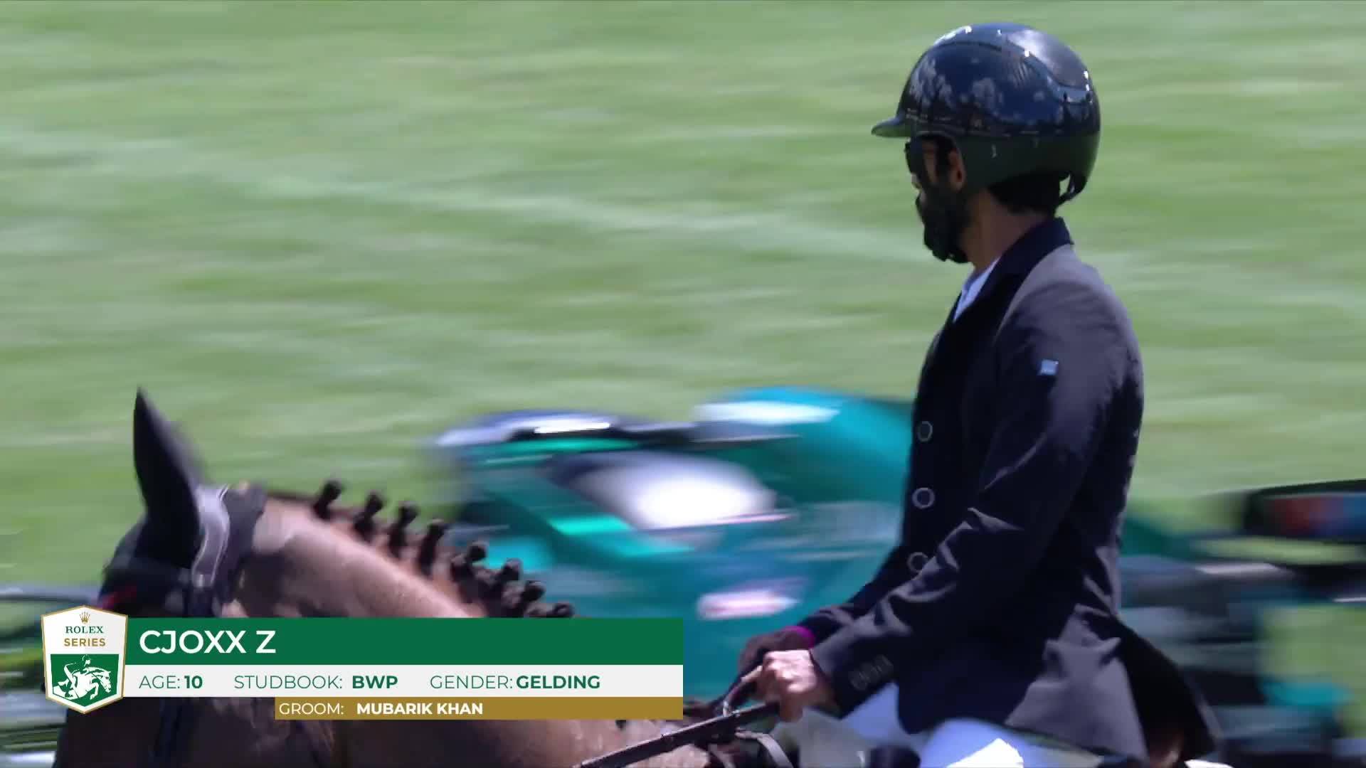 Jens Fredricson avec Diarado's Rose Elith - CSIO 5* Bruxelles 2025 - Manche 1