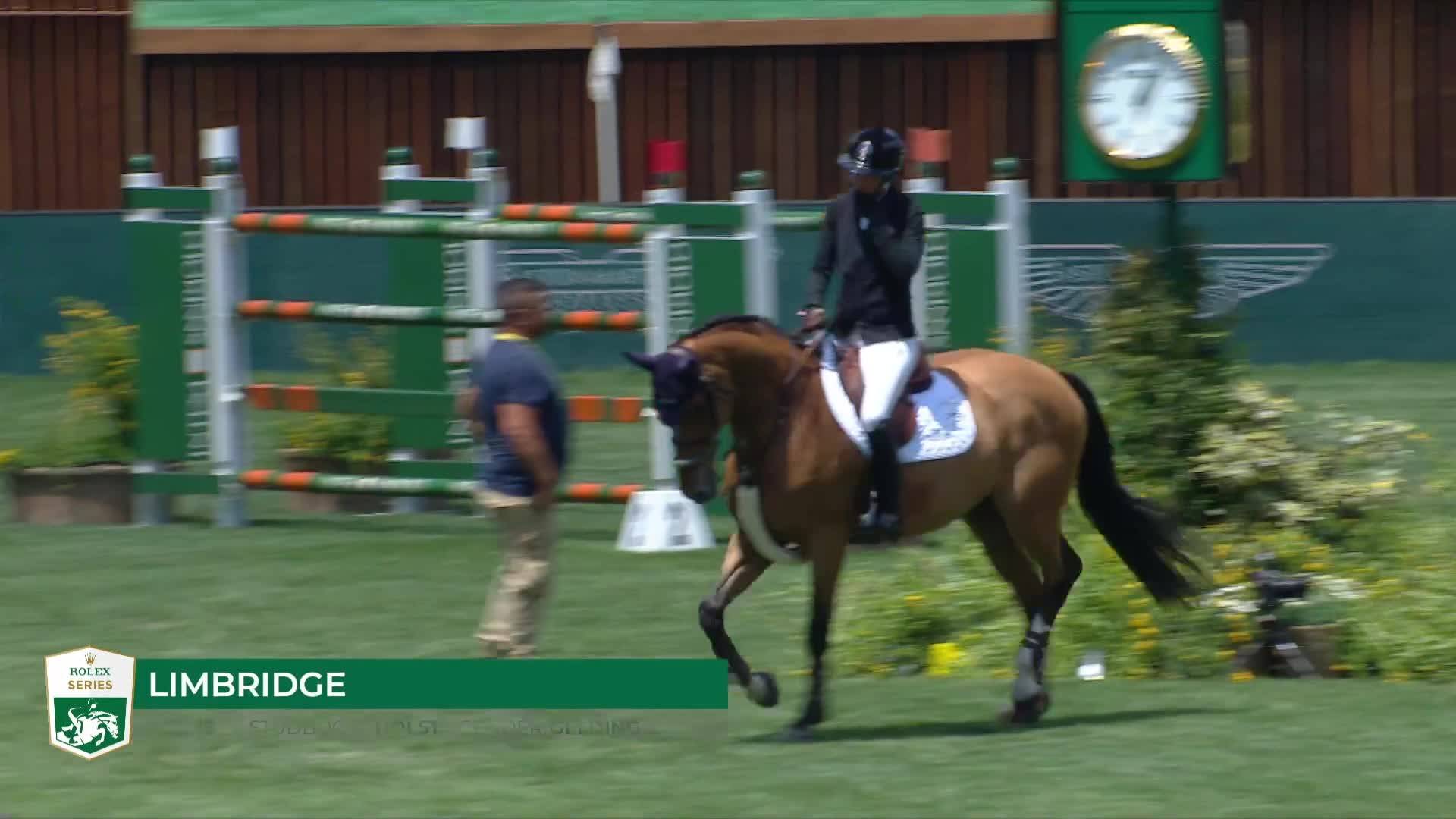 Jana Wargers avec Limbridge - CSIO Rome - Piazza di Siena 2024 - Manche 1