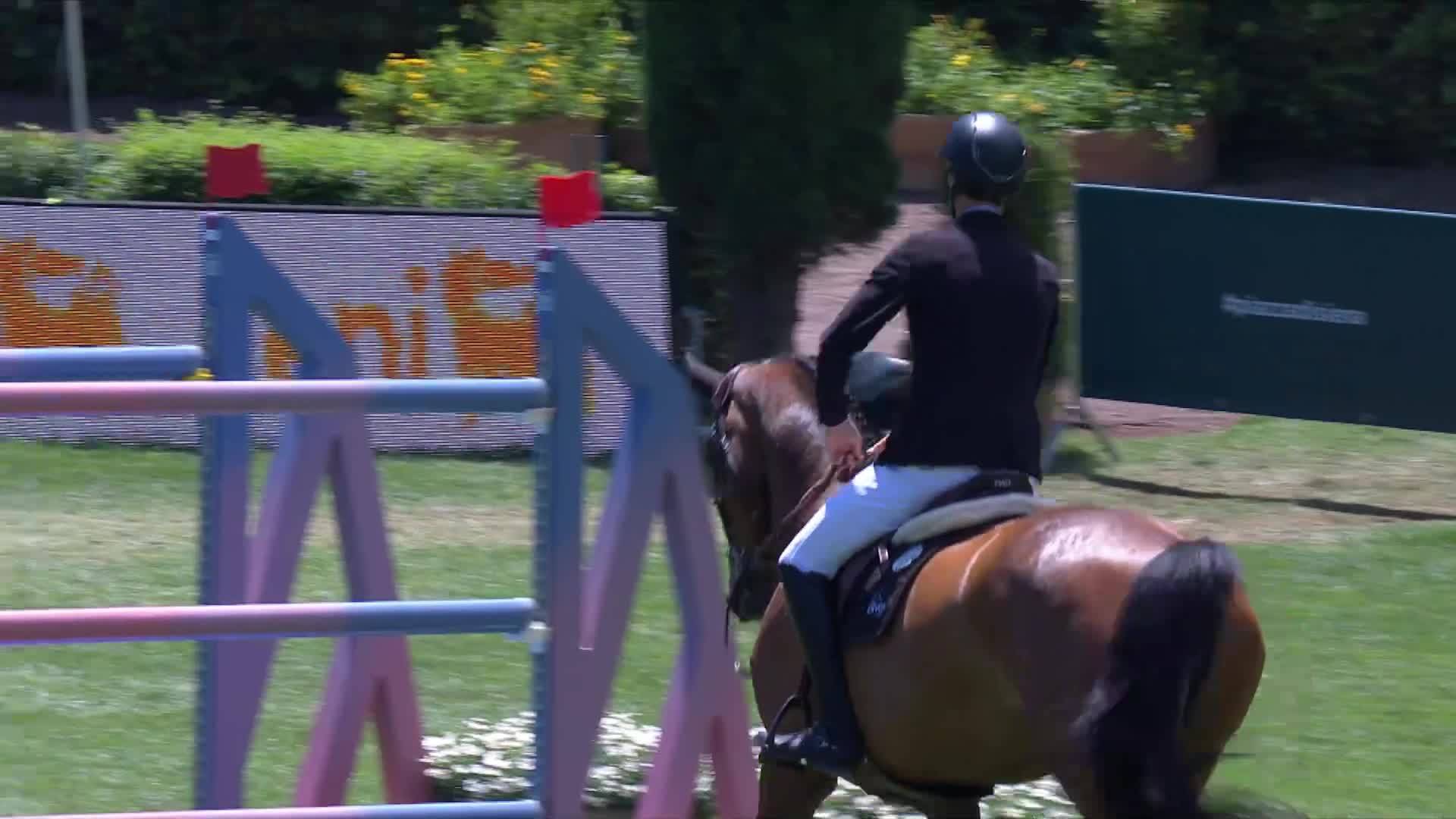 Pieter Devos avec Casual Dv Z - CSIO Rome - Piazza di Siena 2024 - Manche 1