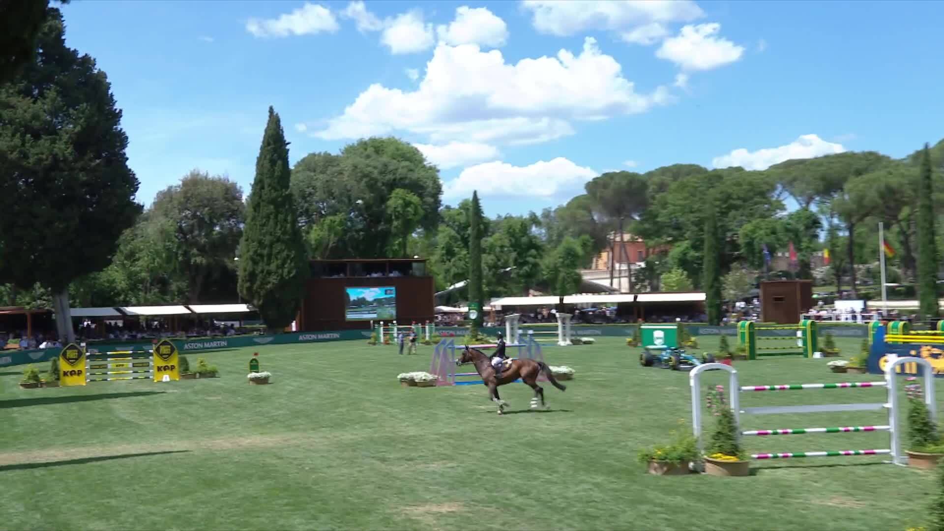 Daniel Coyle avec Legacy - CSI 5* Wellington 2025 - Manche 1