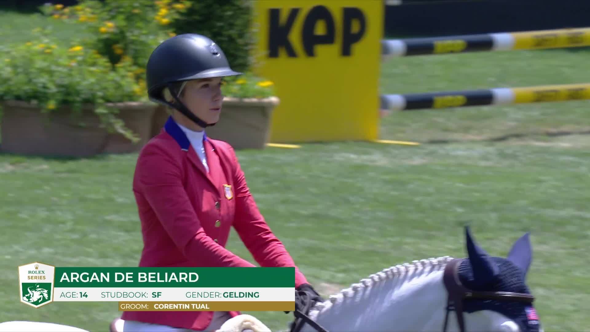 Ashlee Bond avec Donatello 141 - CSI 5* Wellington 2025 - Manche 1
