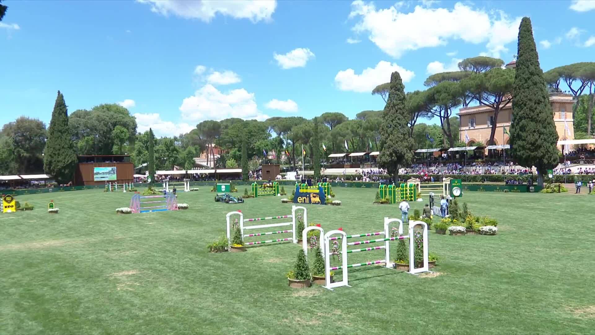 Rene Dittmer avec Corsica - CSI 5* Wellington 2025 - Manche 1